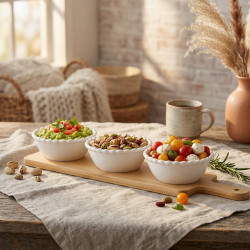 Bowl Set 3 Pcs with Stand